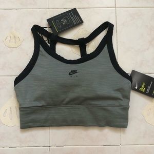 Nike air swoosh sports bra